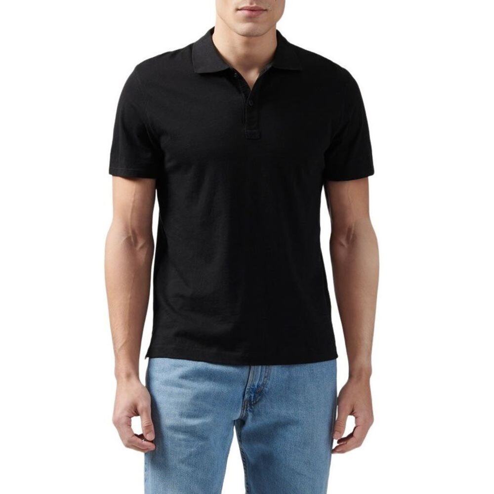 ATM Anthony Thomas Melillo Classic Jersey Polo Black XXL